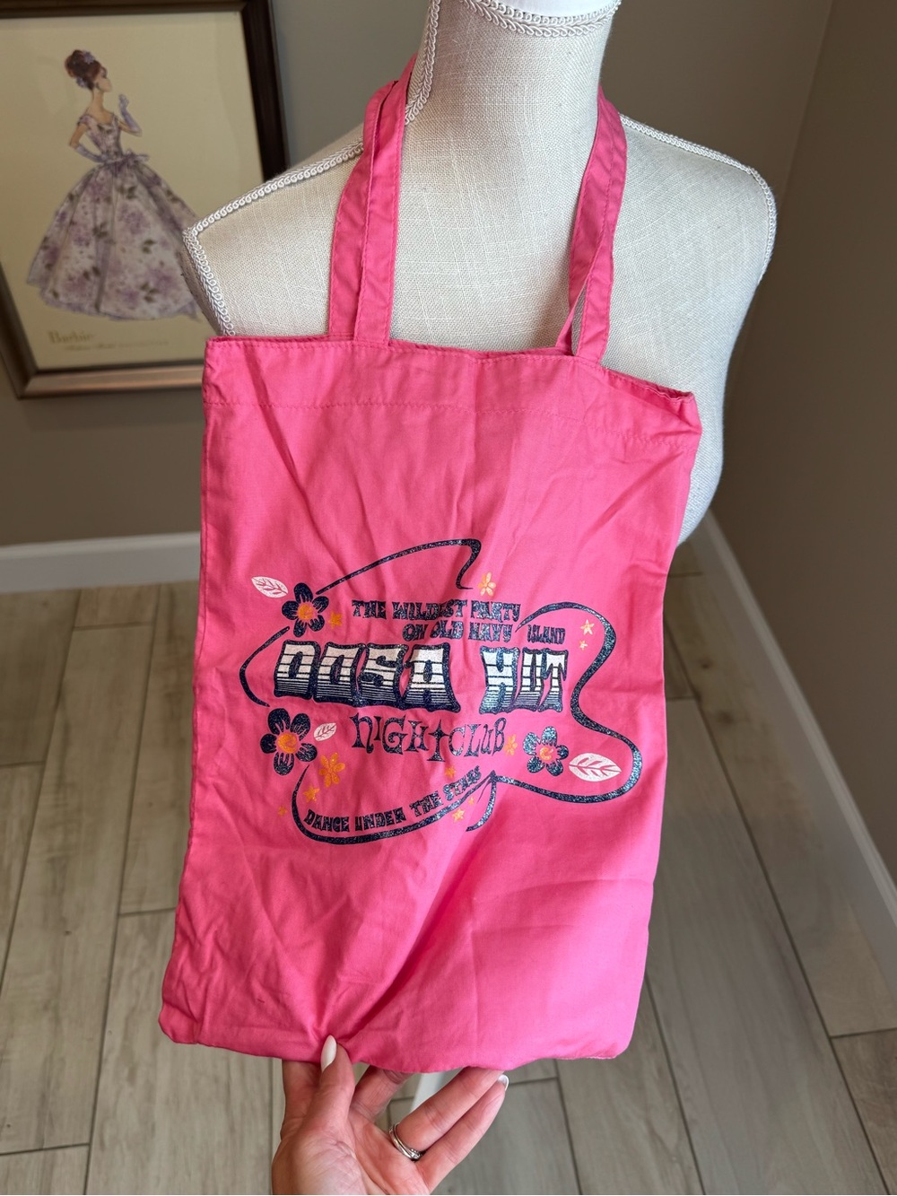 $2 Bundle Add OLD NAVY Pink Glitter Tote